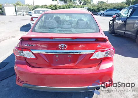 2013 Toyota Corolla S z USA, uszkodzony, nr VIN 5YFBU4EE8DP075551